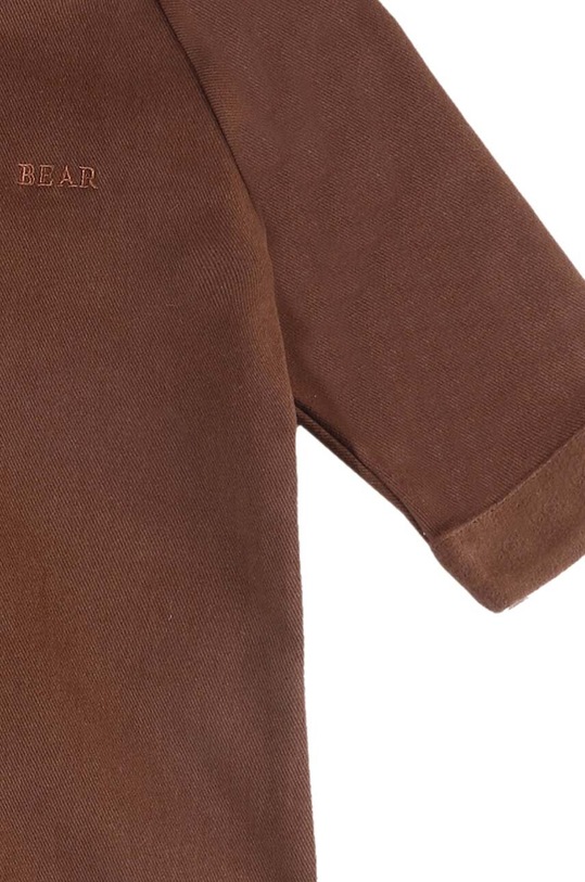 Donsje tuta neonato Lonik Jumpsuit Bear 4084401. marrone