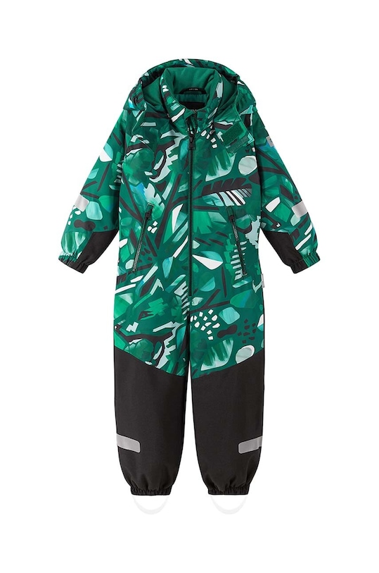 Dětská zimní kombinéza Reima Kurikka s podšívkou zelená 5100131B.9BYH
