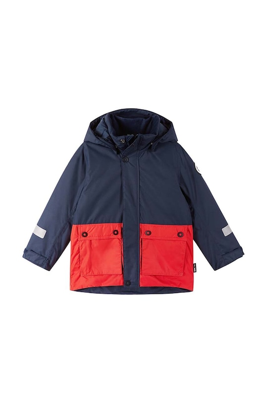 Dječja jakna Reima Luhanka Planet friendly crvena 5100283A.9BYH