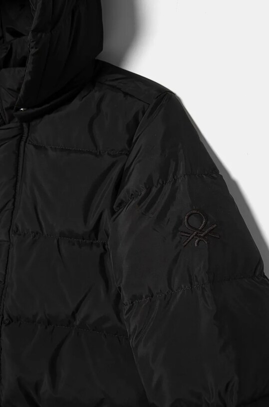 CHLAPEC Dětská péřová bunda United Colors of Benetton 2WU0CN017.G.Repro.9BYH černá
