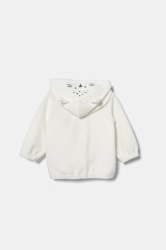 Μπλούζα μωρού United Colors of Benetton 3MCDA501C.W.Seasonal λευκό AW24