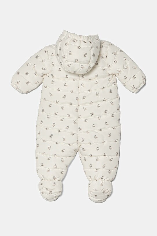 United Colors of Benetton combinezon bebe 2UWJAT002.W.Seasonal alb AW24