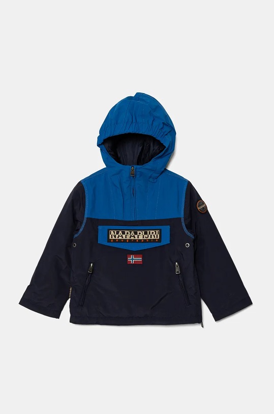 Detská bunda Napapijri RAINFOREST PKT 2 jemné zateplenie modrá NP0A4GNAMC81.134.164
