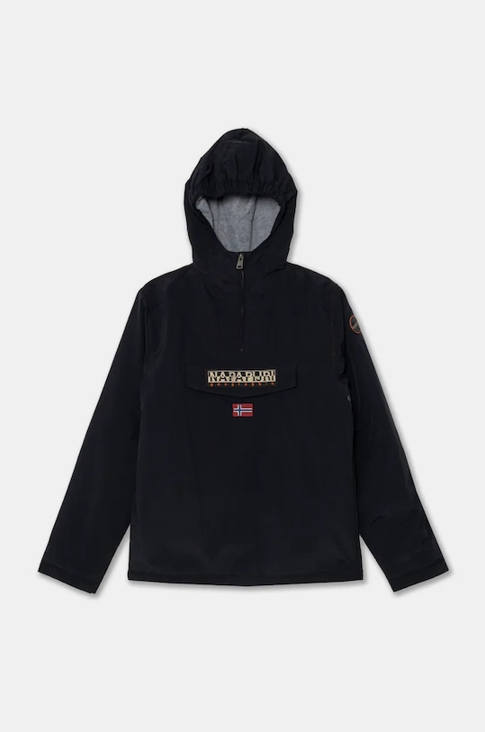 Napapijri geaca copii RAINFOREST WI 2 cu captuseala negru NP0A4HHK0411.168.172