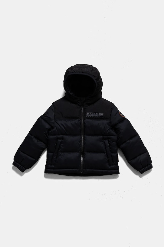 Dětská bunda Napapijri A-HORNELEN s podšívkou námořnická modř NP0A4HJS0411.98.128