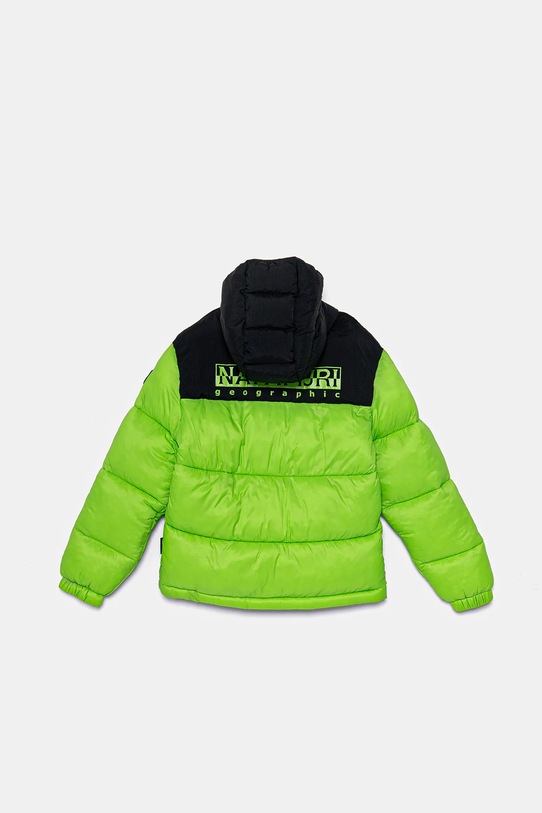 Dětská bunda Napapijri A-HORNELEN NP0A4HJSG1U1.134.164 zelená AW24