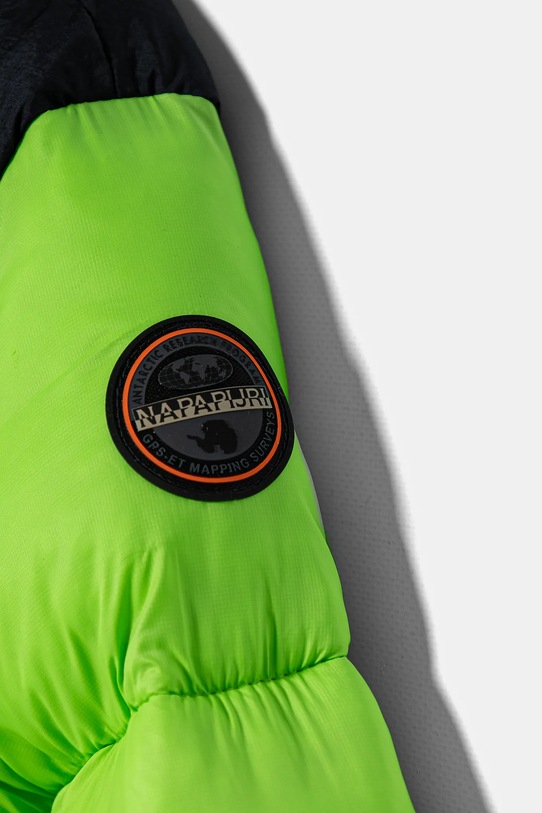 CHLAPEC Dětská bunda Napapijri A-HORNELEN NP0A4HJSG1U1.134.164 zelená
