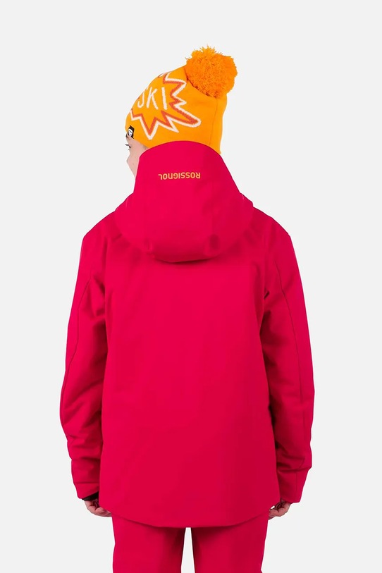 Rossignol kurtka dziecięca STRAWPILE RLNYJ06 czerwony