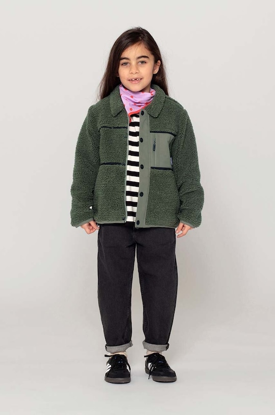 Dětská bunda Gosoaky BUZZING BEE s podšívkou zelená 242.9.2.582
