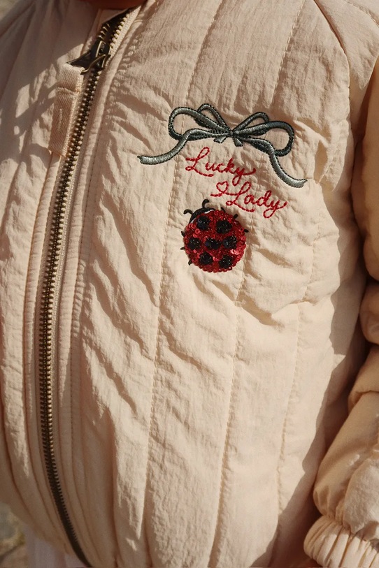 Konges Sløjd geacă bomber pentru copii JUNO SEQUIN BOMBER JACKET KS102220