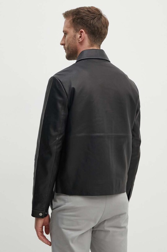Одяг Шкіряна куртка Calvin Klein K10K113014 чорний