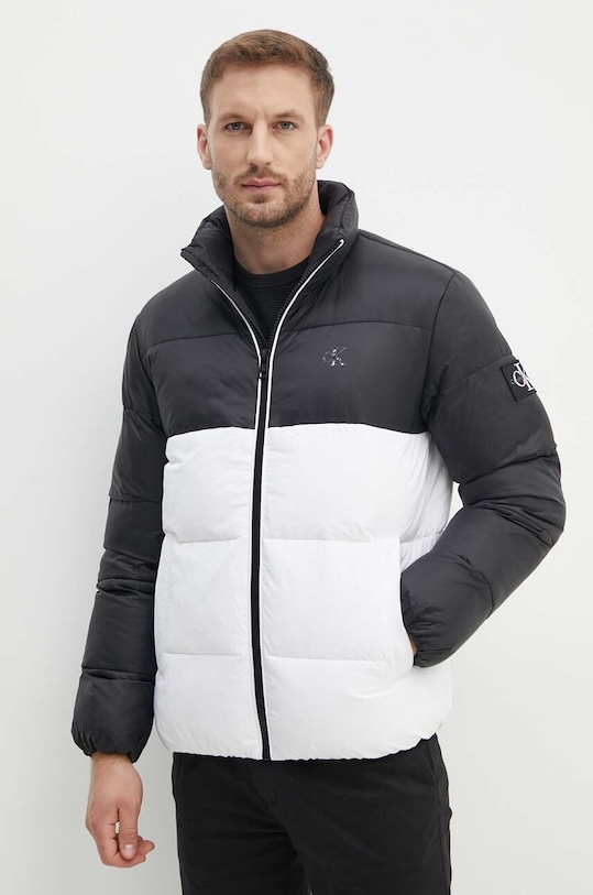 Bunda Calvin Klein Jeans s podšívkou černá J30J325584