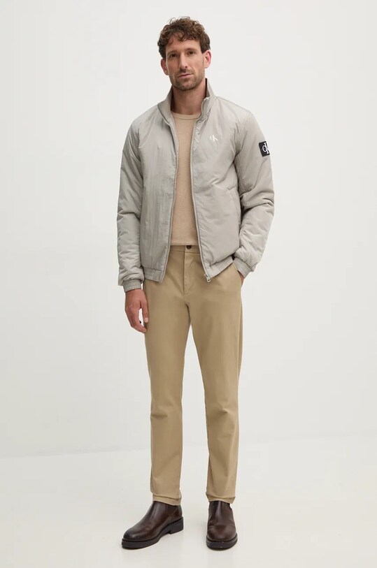 Куртка-бомбер Calvin Klein Jeans J30J325592 серый NC24