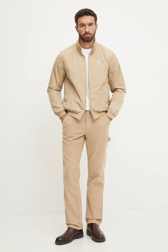 Куртка-бомбер Calvin Klein Jeans J30J325592 бежевый NC24