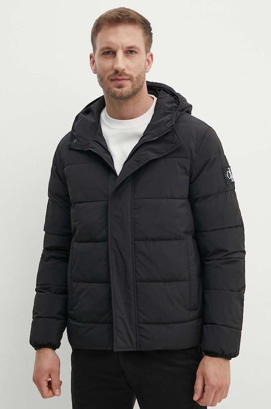 Bunda Calvin Klein Jeans zateplené čierna J30J325594