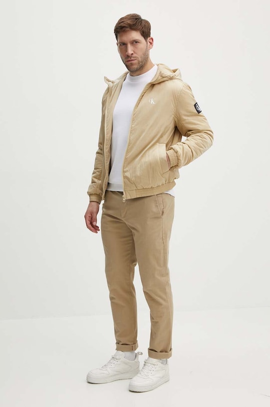 Bunda Calvin Klein Jeans J30J325596 béžová AW24