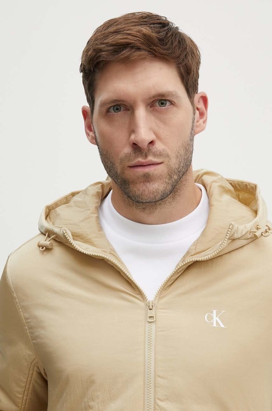 Bunda Calvin Klein Jeans béžová J30J325596