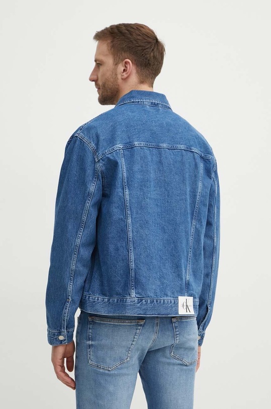 Îmbrăcăminte Calvin Klein Jeans geacă din denim J30J325750 albastru