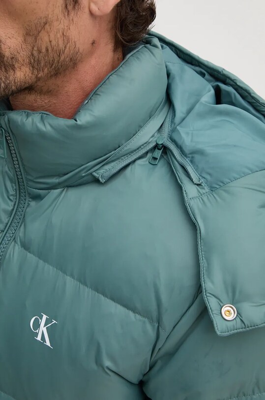 Пухова куртка Calvin Klein Jeans J30J325946 бірюзовий