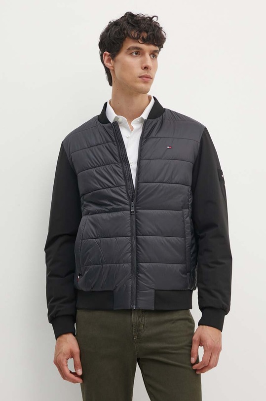 Bunda Tommy Hilfiger přechodné černá MW0MW35653