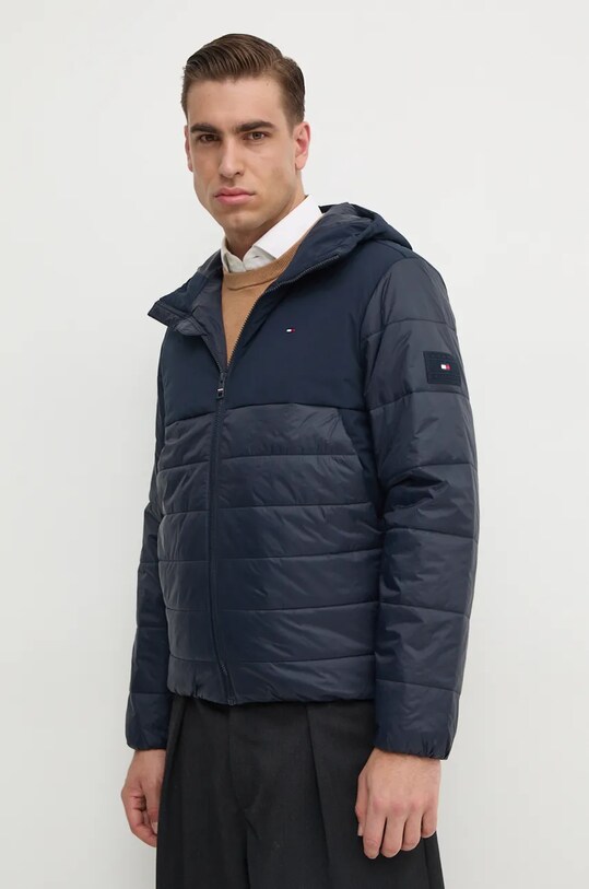 Куртка Tommy Hilfiger з капюшоном темно-синій MW0MW35654