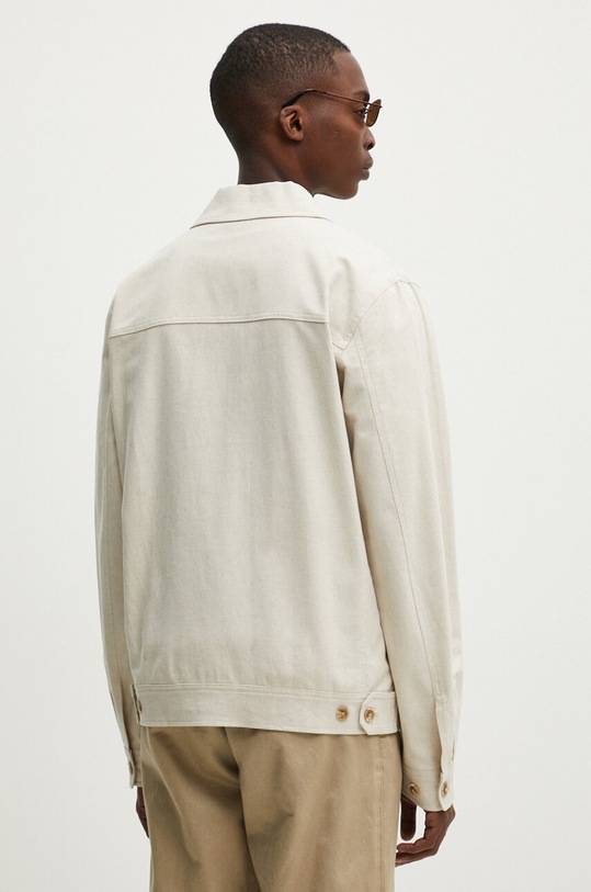 Îmbrăcăminte Les Deux geacă cu aspect de cămașă LDM610145 bej