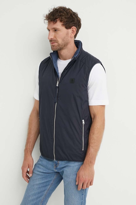 Marc O'Polo kifordítható mellény enyhén szigetelt sötétkék 426096072046