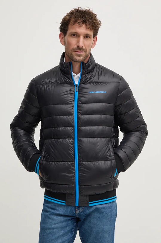 Karl Lagerfeld kurtka bez kaptura czarny 543590.505402