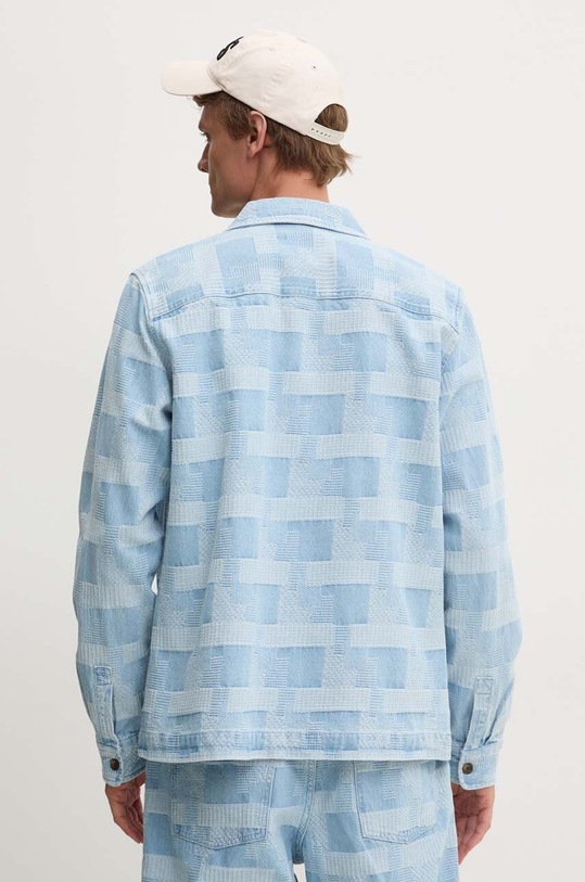 Odzież Les Deux koszula jeansowa LDM640104 niebieski