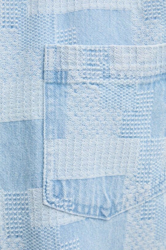 Les Deux camasa jeans LDM640104 albastru