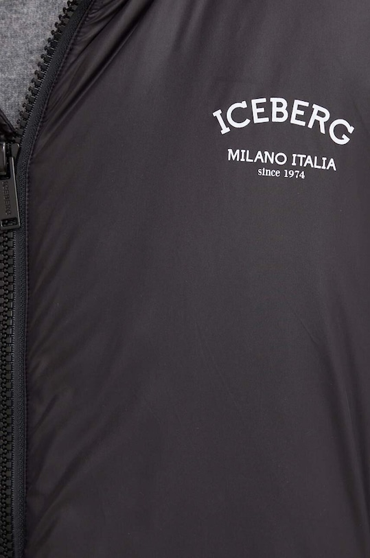 Péřová bunda Iceberg J010.6405 černá