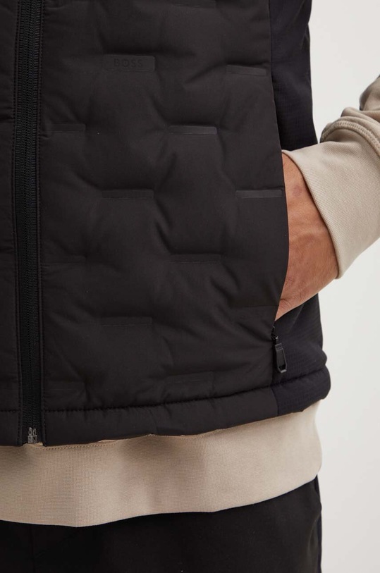 Boss Green vesta de puf 50514343 negru