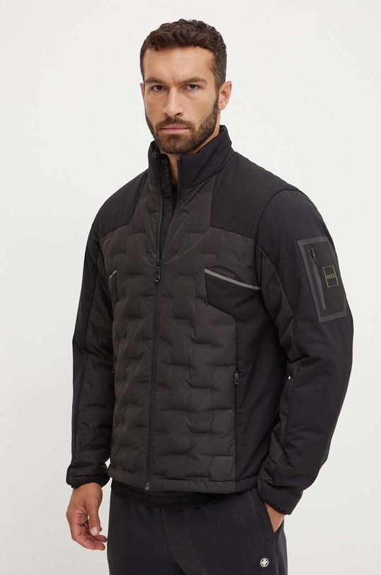 BOSS Green kurtka puchowa bez kaptura czarny 50514344