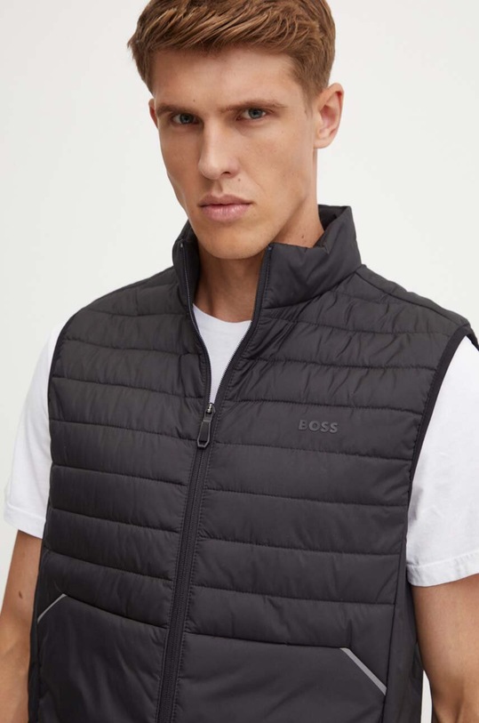 BOSS Green bezrękawnik czarny 50514762