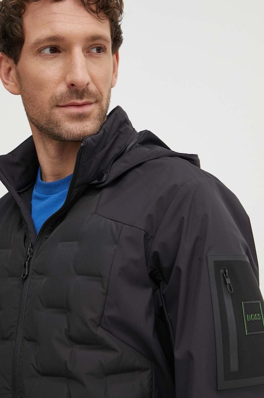 Пухова куртка Boss Green чорний 50522390