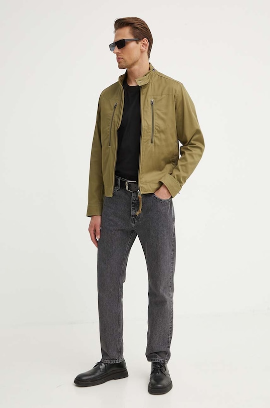 G-Star kurtka bawełniana D24288.C962 zielony AW24