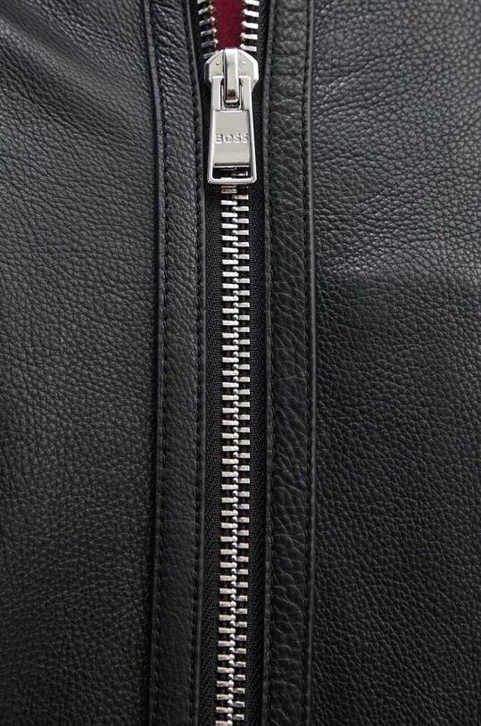 Kožna jakna BOSS 50516898 crna