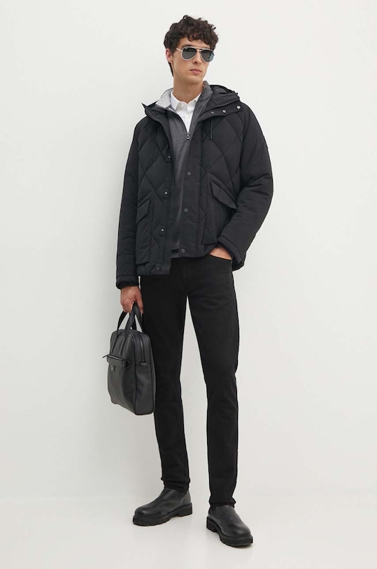 BOSS geaca de puf 50519959 negru AW24