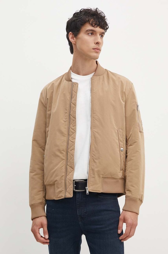 Bomber bunda BOSS přechodné béžová 50519981