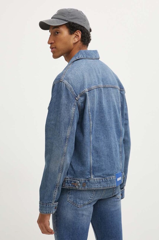 Odzież HUGO Blue kurtka jeansowa 50511500 granatowy