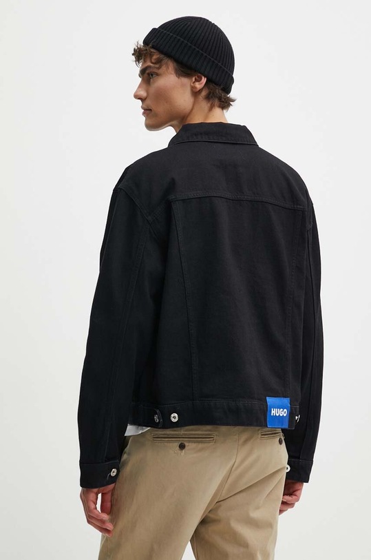 Odzież HUGO Blue kurtka jeansowa 50511512 czarny