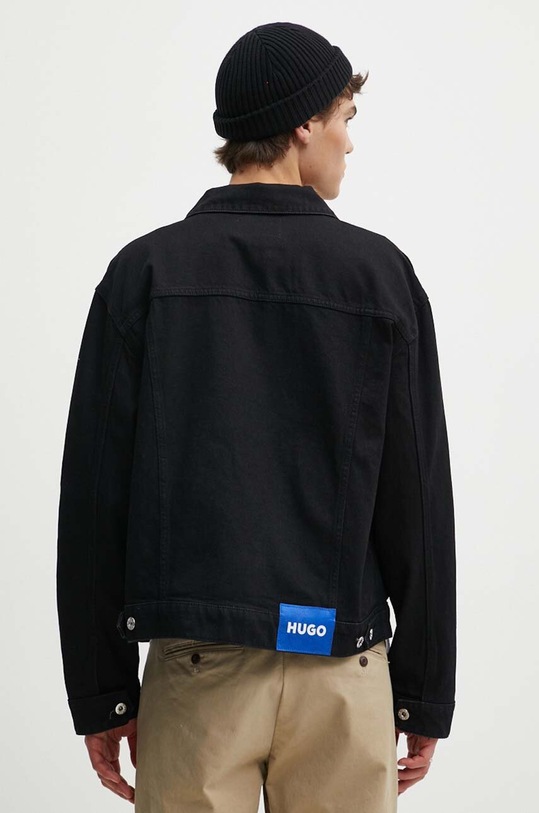 HUGO Blue kurtka jeansowa czarny 50511512
