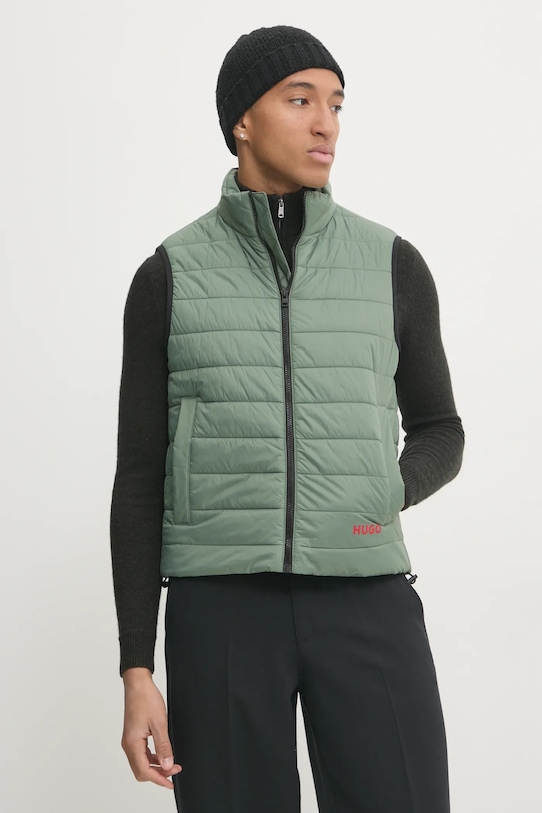HUGO bezrękawnik zielony 50517743