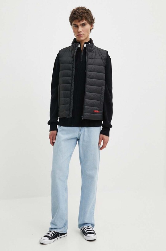 Безрукавка HUGO 50517743 чёрный AW24