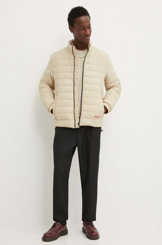 HUGO kurtka bez kaptura beżowy 50517753