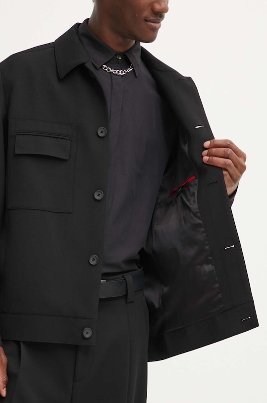 Куртка з домішкою вовни HUGO 50520384