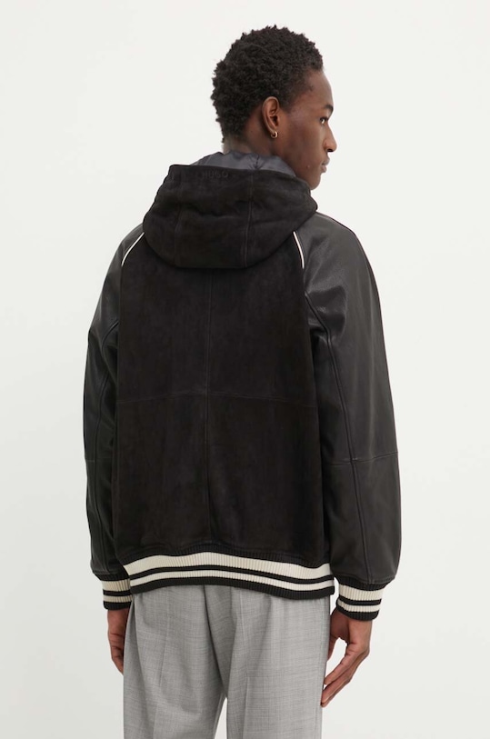 Ρούχα Μπουφάν bomber HUGO 50516870 μαύρο