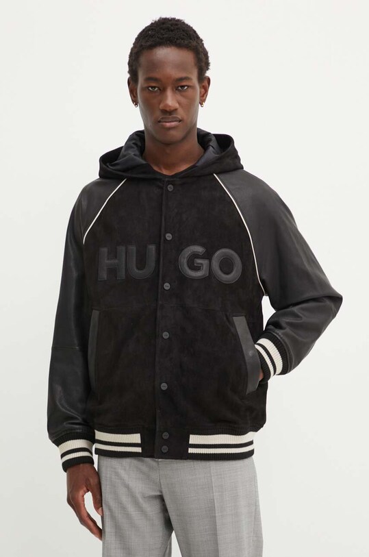 Μπουφάν bomber HUGO μαύρο 50516870