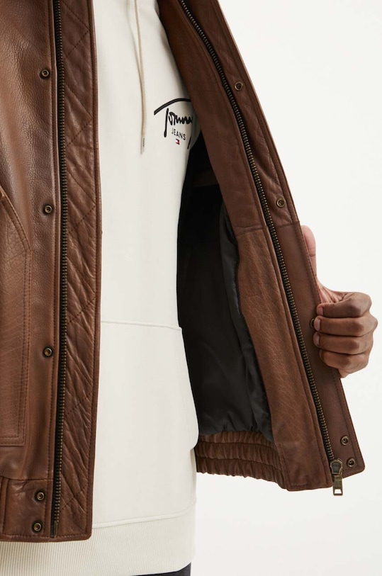 Шкіряна куртка HUGO 50516888