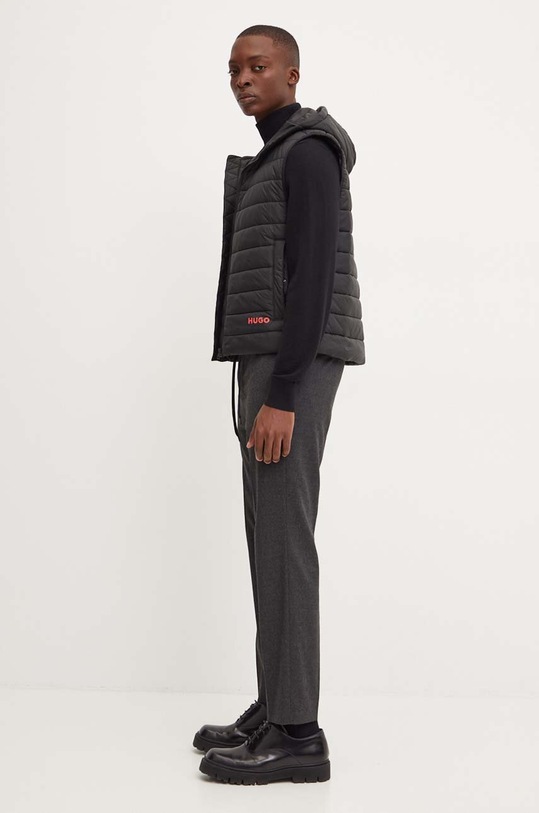 HUGO bezrękawnik 50517872 czarny AW24